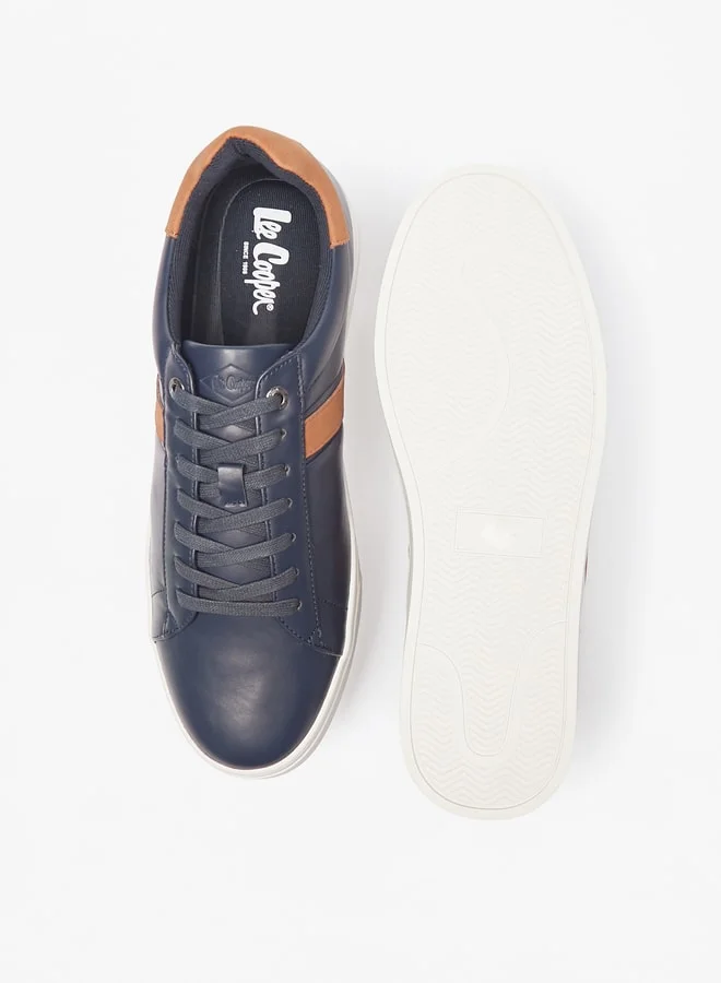 Lee Cooper Men'S Casual Sneakers With Lace-Up Closure