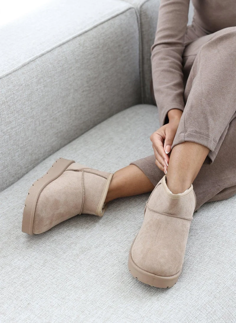 ويرز ذات فروم 'Pine' Faux Fur Lining Ankle Boots