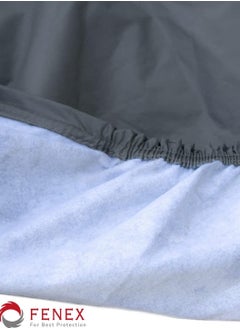 فينيكس غطاء سيارة من فينيكس- حماية متكاملة - [مقاس: كبير جداُ جداُ 5.6 × 2 × 1.2 متر ] - غطاء سيارة داخلي - خارجي - مقاوم للماء - مقاوم للغبار - غطاء سيارة كامل، قماش ناعم (سيدان، كبير جداُ جداُ)  - Image 2