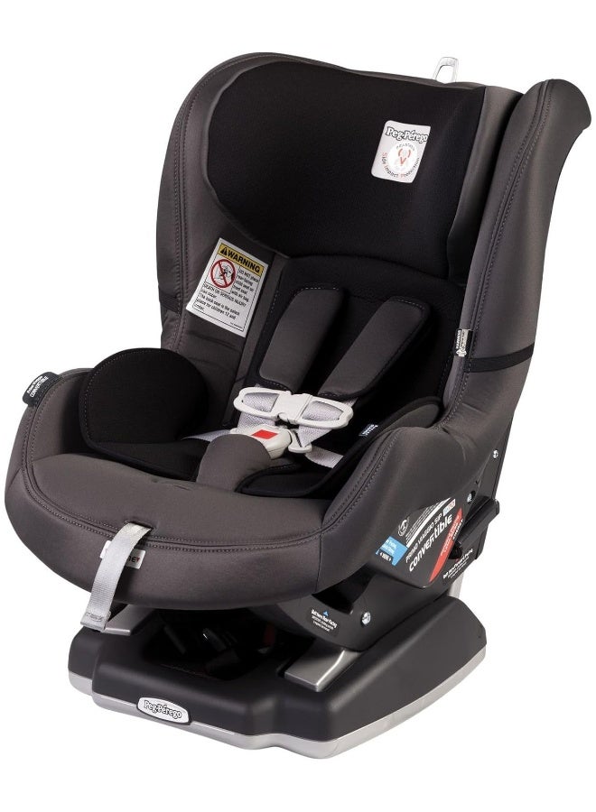 Peg Perego Primo Viaggio Convertible - Reversible Car Seat - Rear Facing for Children 5 to 45 lbs and Forward Facing for Children 22 to 65 lbs - Made in Italy - Atmosphere (Grey) - Image 1