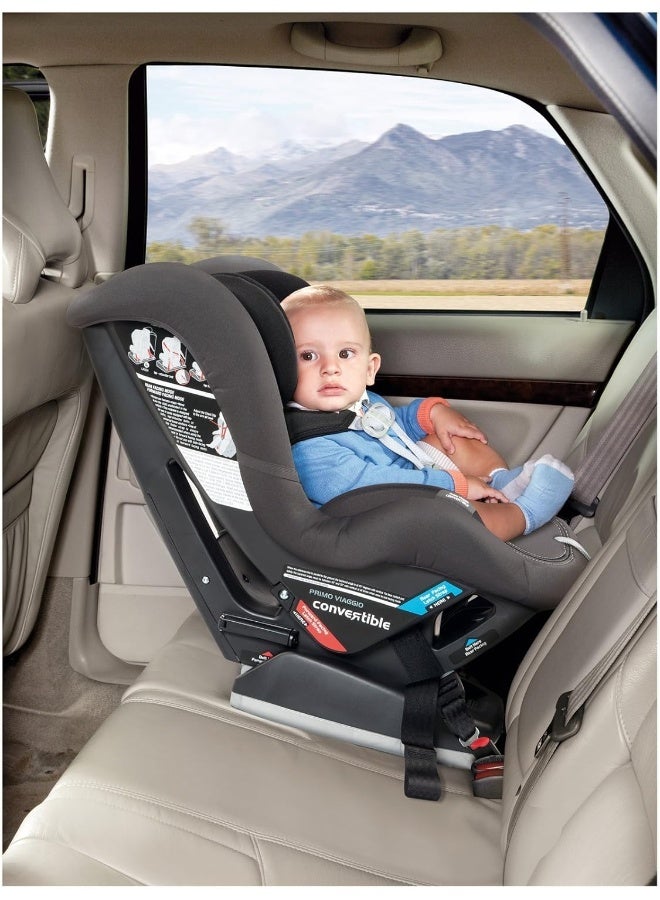 Peg Perego Primo Viaggio Convertible - Reversible Car Seat - Rear Facing for Children 5 to 45 lbs and Forward Facing for Children 22 to 65 lbs - Made in Italy - Atmosphere (Grey) - Image 3