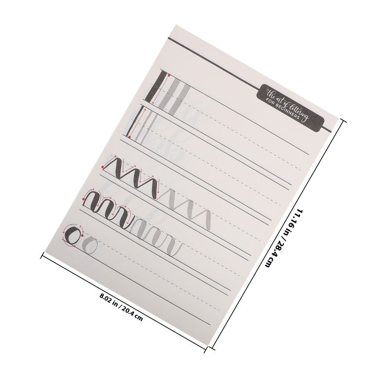 Calligraphy Writing Paper, Perfect for Handwriting Practice, Lightweight and Portable - Image 2