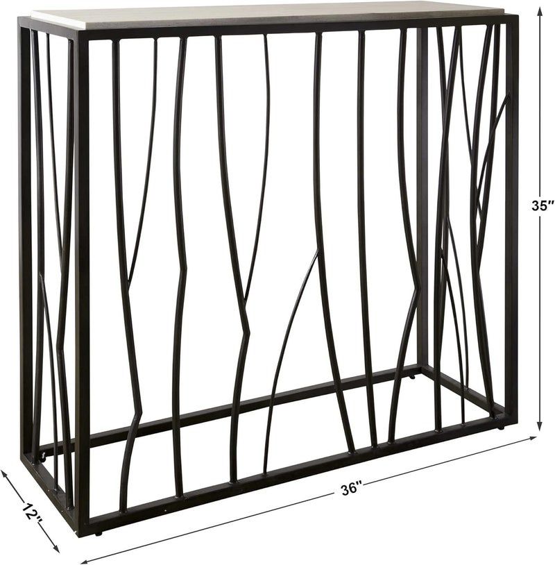 Uttermost Reed  36 inch Console Table  - Image 3
