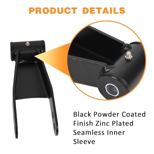 ECOTRIC مجموعة تعليق شاكيل خفض مؤخرة ECOTRIC 2" متوافقة مع شيفروليه سيلفرادو/GMC سييرا 1500 من 1999-2018؛ 1988-1999 C1500 GMC يوكون شيفروليه S10 فورد F150 بديل ل410520 - Image 5