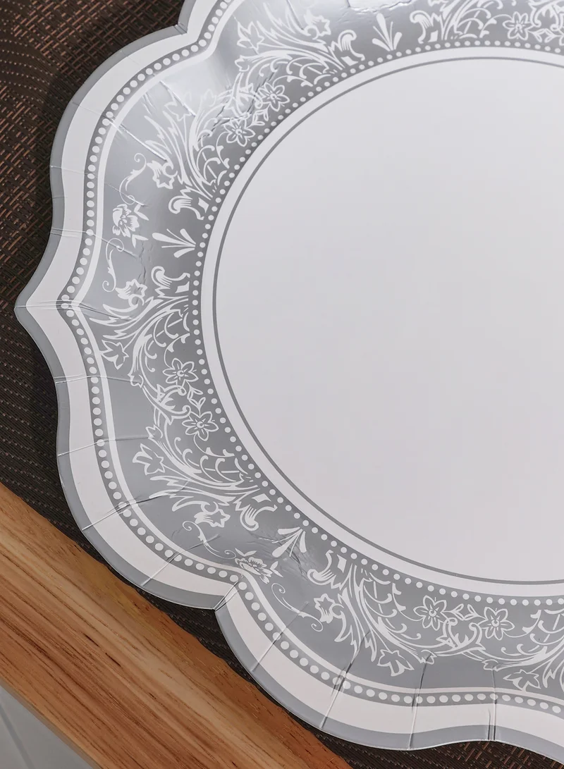 Nimah Set Of 8 Disposable Plate