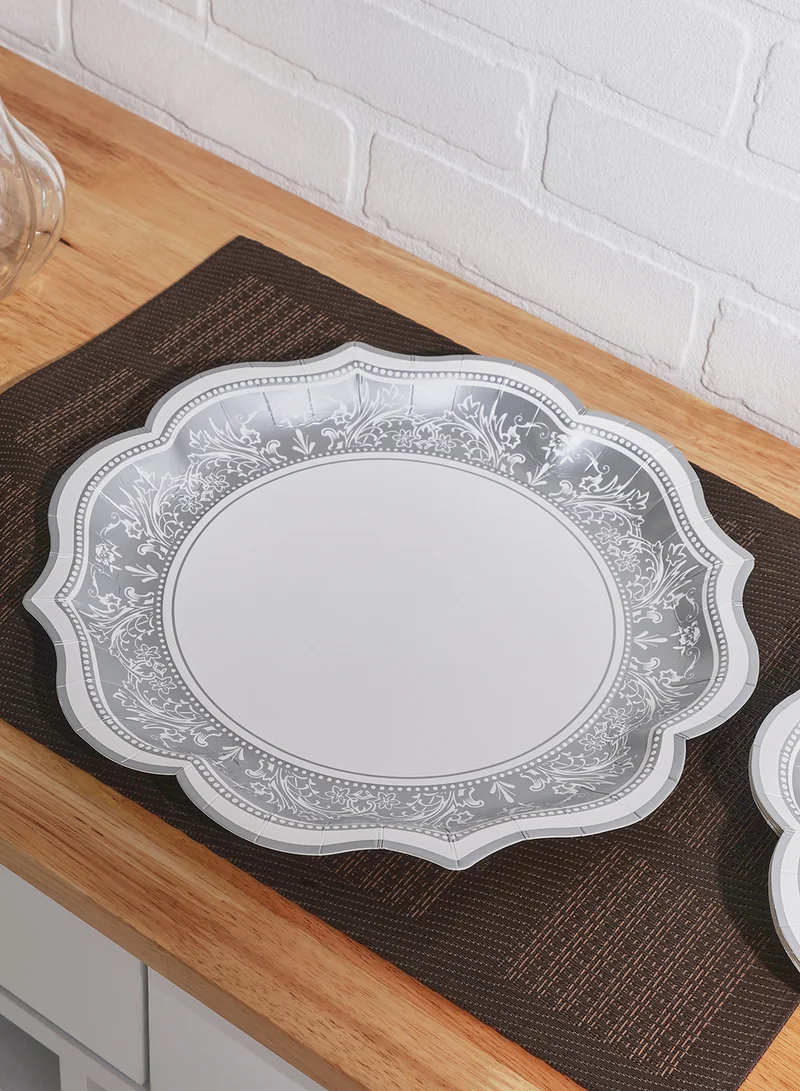 Nimah Set Of 8 Disposable Plate