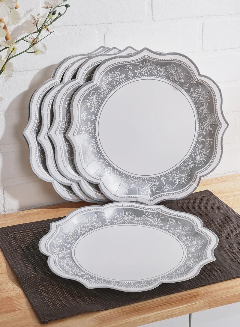 Nimah Set Of 8 Disposable Plate