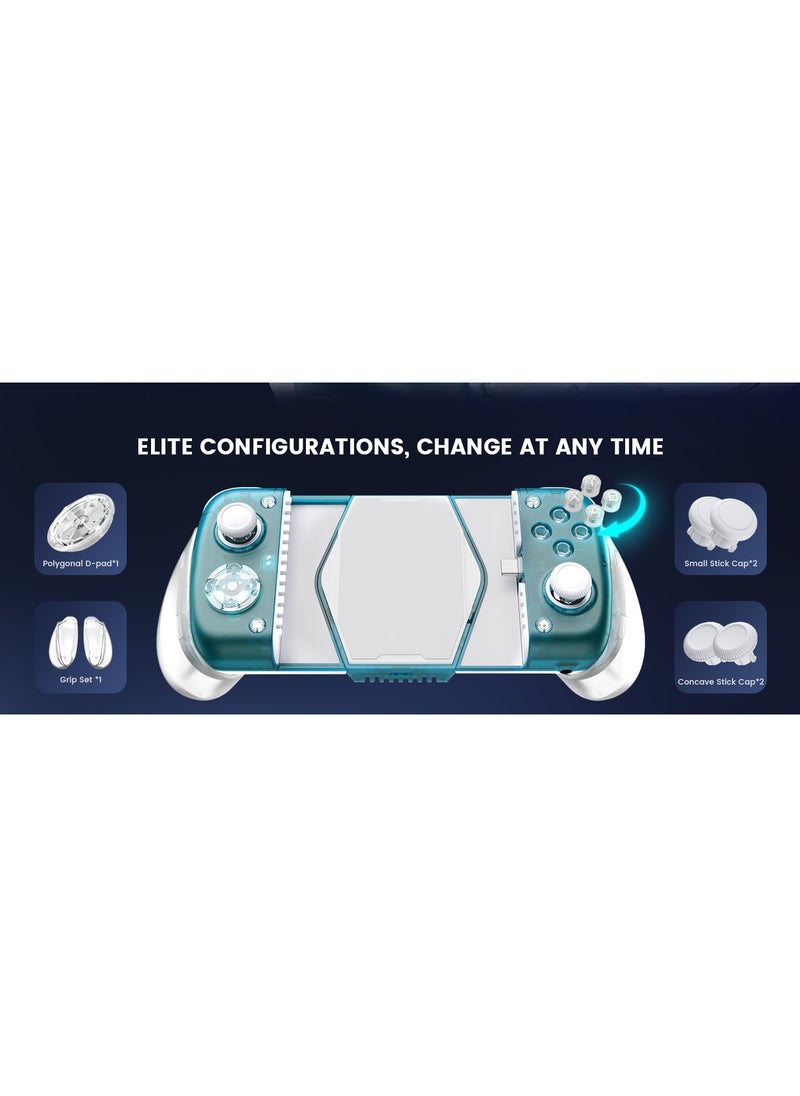Generic - Professional Gamepad GameSir X3 Pro Aurora Borealis Mobile Gaming Controller with Cooler Android, iPhone 15 Series, Ergonomic Design-Phone Controller, Support Zenless Zone Zero, Cloudy Gaming, Xbox - Image 1