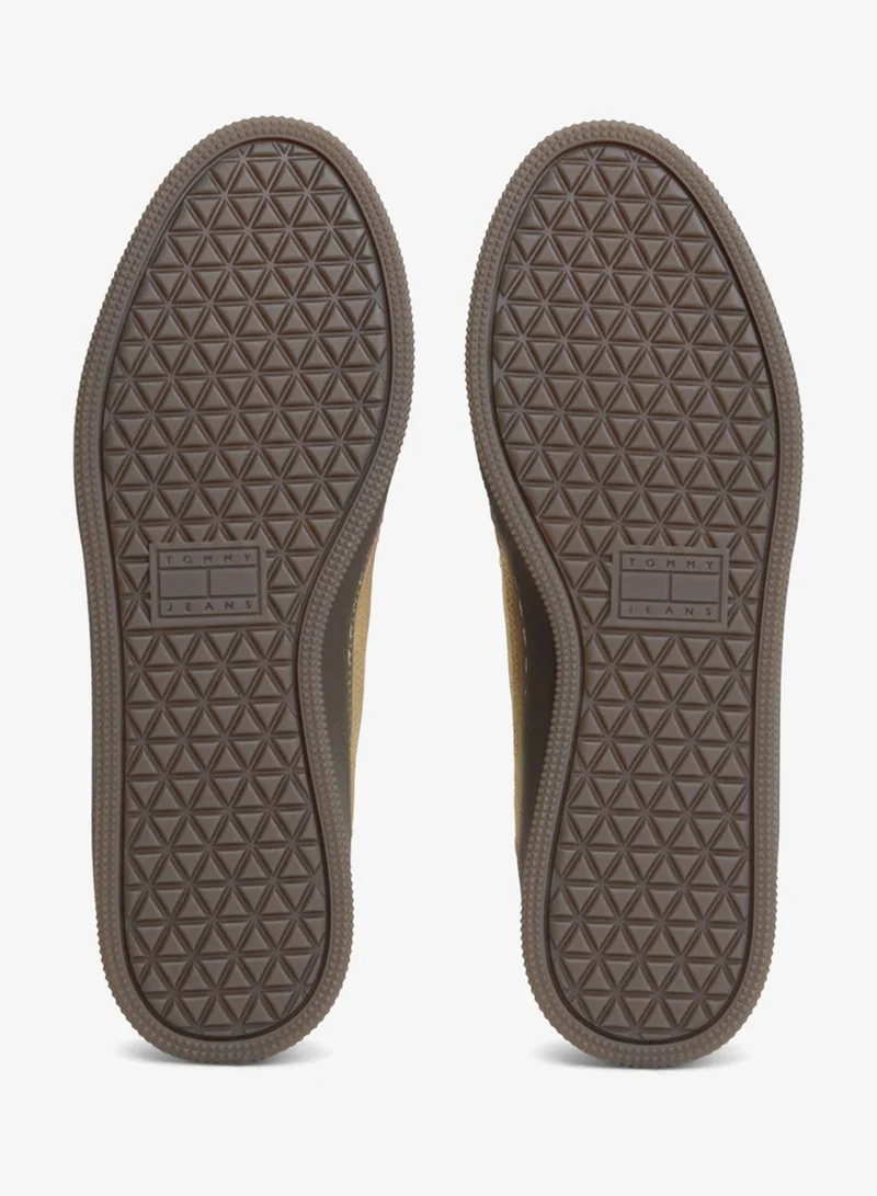 Tommy Jeans  The Greenwich Logo Suede Court Trainers for Men | Best Price UAE