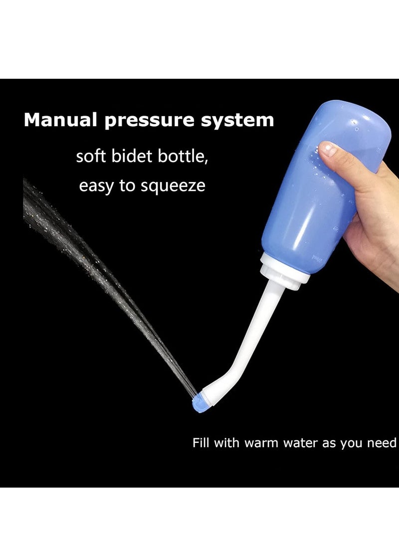 Portable Travel Bidet Sprayer 500ML – Handheld Shattaf Bottle for Personal Hygiene, Postpartum Care & Baby Cleaning, Dual Nozzles, Leakproof & Heat-Resistant - Image 4