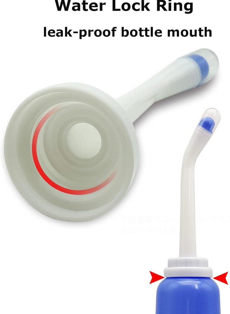 Portable Travel Bidet Sprayer 500ML – Handheld Shattaf Bottle for Personal Hygiene, Postpartum Care & Baby Cleaning, Dual Nozzles, Leakproof & Heat-Resistant - Image 5