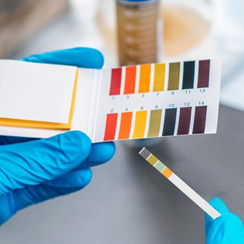 2pcs 0-14 pH Test Strips with 4 Color Chart for Skin Food Aquarium Water Testing - Image 5