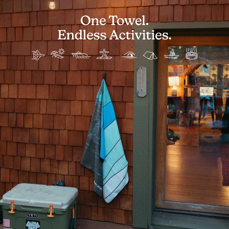 Nomadix Original Towel - Perfect for Beach, Pool, Travel, Camping, Yoga - Made with Recycled Materials - Super Absorbent - Sand Resistant - Smoky Mountain National Park - 72.5x30 - Image 4