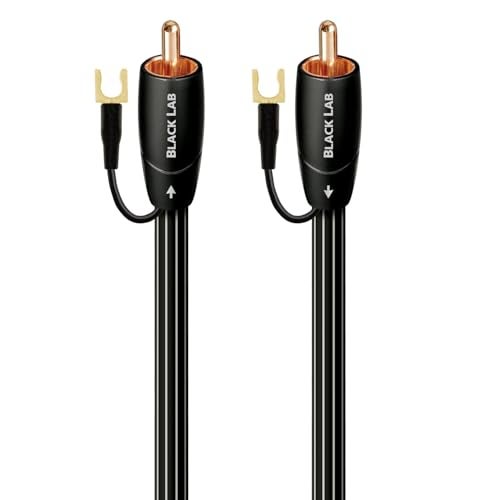 AudioQuest 20m Black Lab RCA Low-Frequency Subwoofer Audio Interconnect - CL3/FT4 PVC - Image 1