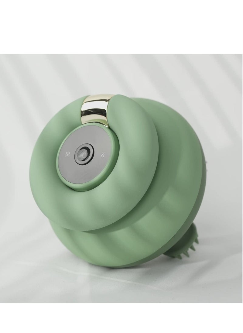 KASTWAVE 【Top Features】 Head massager adopts 3D design based on ergonomics, so it is difficult to feel tired even if you hold the scalp brush for a long time. 4 detachable rollers, with 84 soft massage heads,  - Image 3