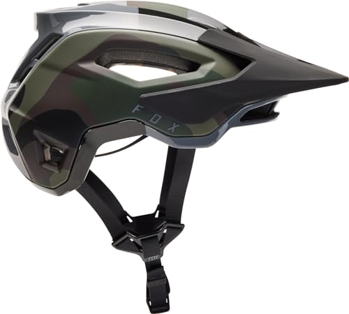 Fox Racing Speedframe Pro Mountain Bike Helmet Olive Camo Small - Image 3
