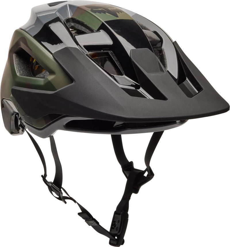 Fox Racing Speedframe Pro Mountain Bike Helmet Olive Camo Small - Image 2