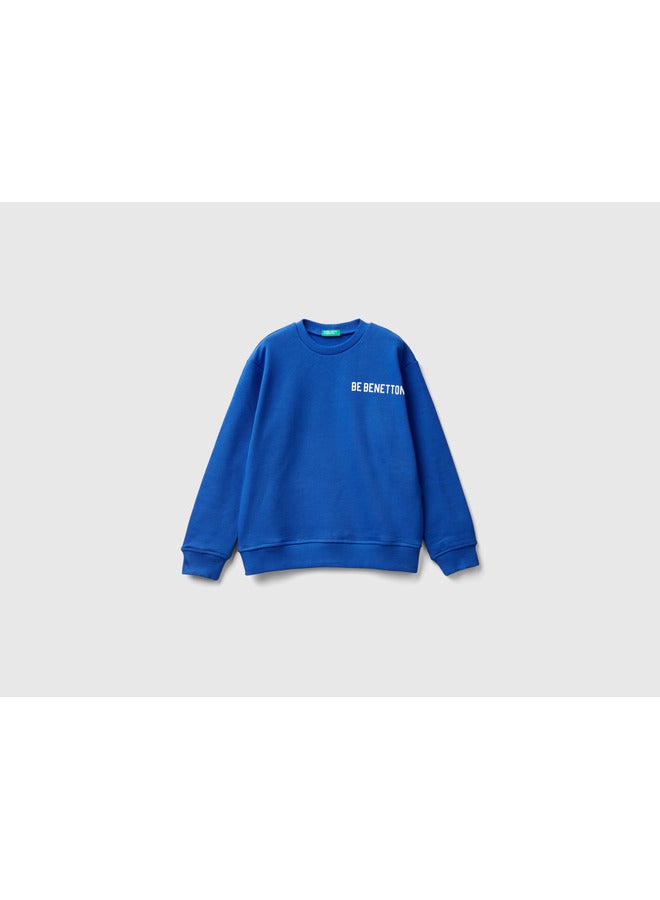 UNITED COLORS OF BENETTON Sweatshirt With Logo Print  - Image 1