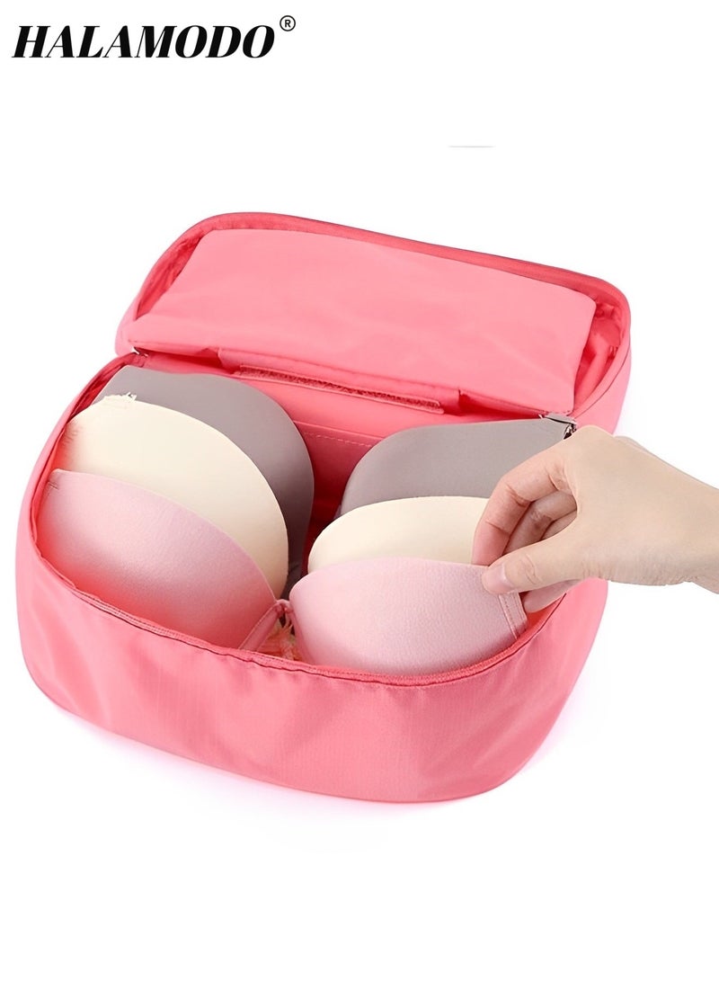 HALAMODO Travel Storage Bag Portable Travel Drawer Dividers Closet with Large Capacity  Multi-Functional Waterproof Organizer Made of Nylon for Socks & Underwear & Bra & Cosmetics - Image 2