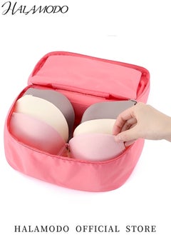 HALAMODO Travel Storage Bag Portable Travel Drawer Dividers Closet with Large Capacity  Multi-Functional Waterproof Organizer Made of Nylon for Socks & Underwear & Bra & Cosmetics  - Image 2