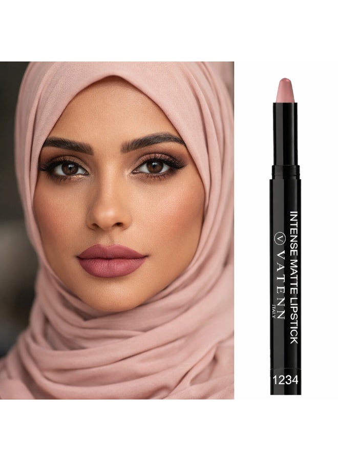 فاتن إيطاليا Intense  Matte Lipstick 1234 - Image 3