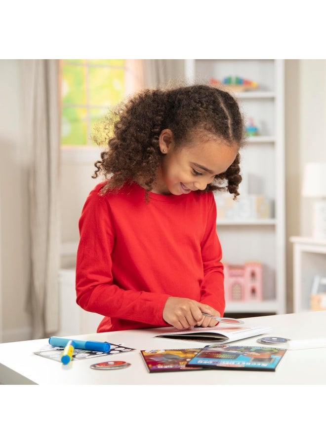Melissa & Doug Secret Decoder Deluxe Activity Set – Spy-Themed On-the-Go Book Collection with Seek & Find, Decoder Wheel, Magic Ink and More – Fun Mystery-Solving Activity for Kids Ages 7+ | MD5238 - Image 5