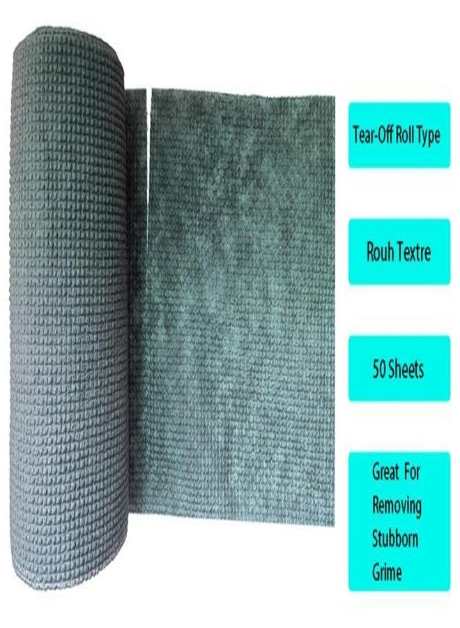 eastwire Disposable Wash Scrub Sheets, Daily Dish Scrubber, Scrub Sheets/Dishcloths for Washing Dishes and Cleaning Kitchen, Bathroom, Paper Towel Format, Multi-Purpose, Heavy Duty, Non-Scratch, 100 Sheets - Image 5