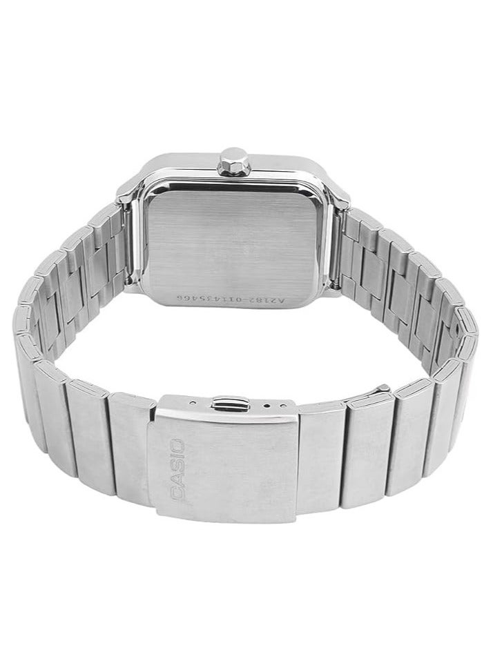 CASIO ساعة كاسيو MTP-M305D-7AVDF للرجال بقرص أبيض من الفولاذ المقاوم للصدأ - Image 2