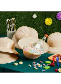 JOYIN 24 Pcs Safari Party Hats Jungle Theme Animals Explorer Party Hat For Kids Dress Up Themed Birthday Party And Safari Dress Up  - Image 5
