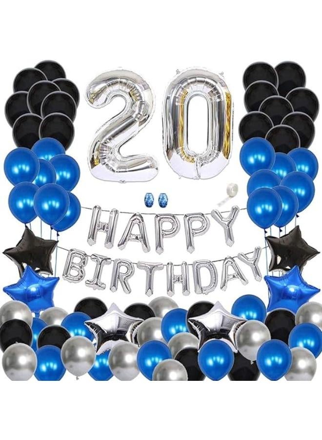 Secret 20th Birthday Balloons Decorations - Image 2