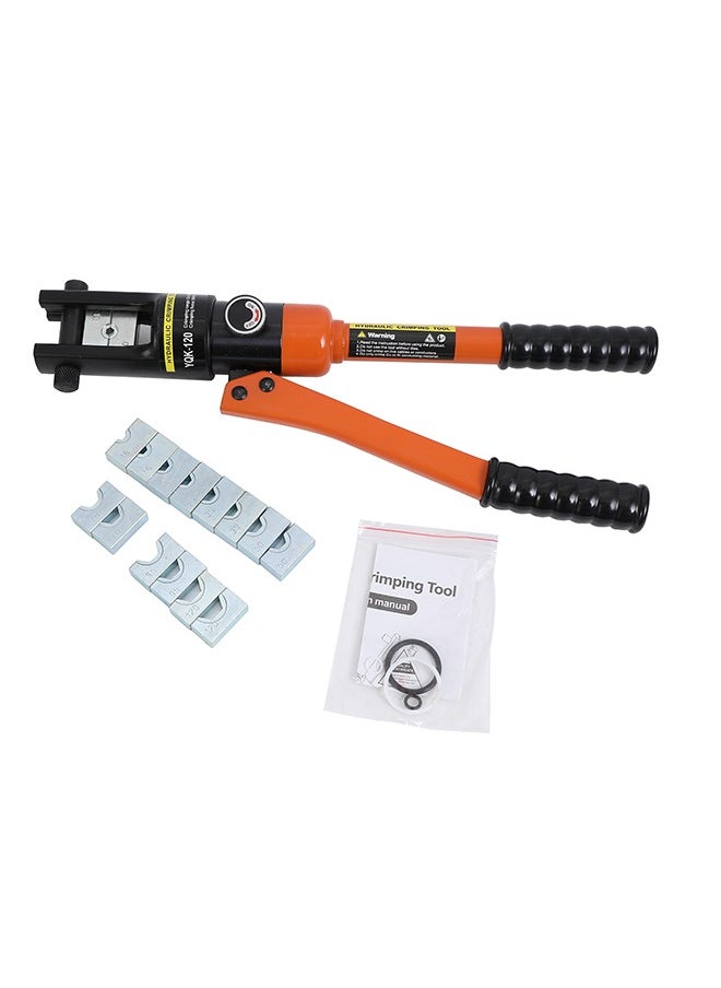 LAWAZIM Hydraulic Wire Crimping Tool -240mm²- Heavy-Duty Hydraulic Crimper with Interchangeable Dies for Cable Lugs - Precision Crimping for Electrical Wiring, Automotive, and Industrial Applications  - Image 1