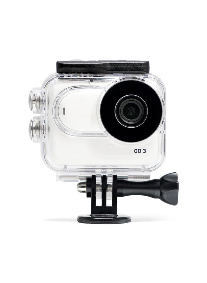 Maxcam Camera Case Protective Cover, Suitable For Insta360 Go 3s 3 Action Camera Waterproof Case, Deep Diving Waterproof Cover, Diving Protective Case, Shockproof Frame, Snorkeling Box Accessories - Image 1