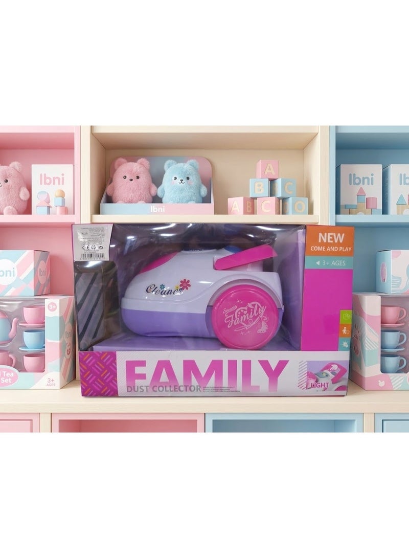 Kids Vacuum Cleaner Toy - Toy Vacuum Cleaner - Children's Vacuum Cleaner Toy - Pretend Play Vacuum Cleaner - Kids Cleaning Toy - Toy Dust Collector - Pretend Play Cleaning Toy - Toy Cleaning Set for Kids - Household Cleaning Toy for Kids - Electronic Vacuum Cleaner Toy - Light and Sound Vacuum Cleaner Toy - Battery Operated Vacuum Cleaner Toy - Role Play Vacuum Cleaner Toy - Mini Vacuum Cleaner Toy - Simulation Vacuum Cleaner Toy - Educational Cleaning Toy - Kids Housekeeping Toy - Interactive Cleaning Toy for Children - Toy Vacuum with Light and Sound - Cleaning Role Play Toy - Image 2