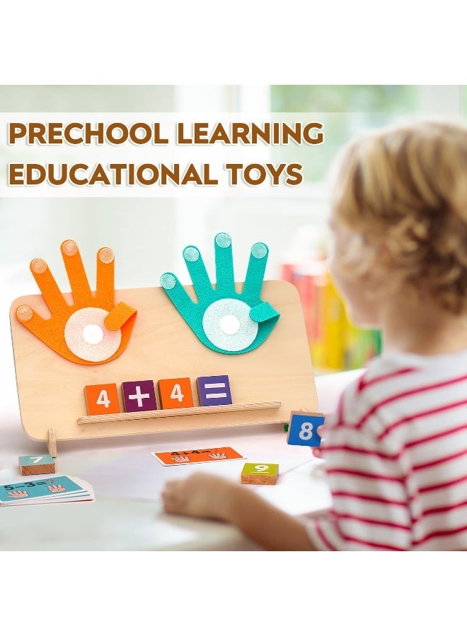 MaBaby Preschool Learning Toys for Toddlers 2-4, Educational Math Manipulatives Number Counting Blocks for Kids, Montessori Toys for 3-5 Year Old Boys Girls Birthday Gifts - Image 3