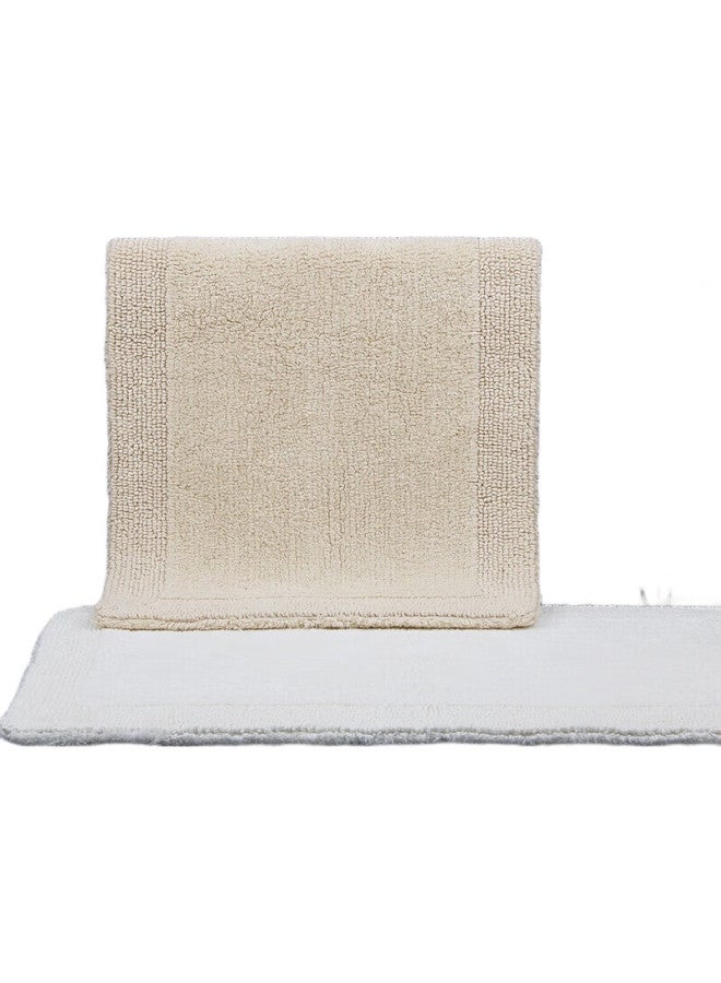 Amarelle Non-Slip Water-Absorbing Floor Mat, Dust-Proof Bathroom Toilet Mat, Mat05 Off-White (50*80Cm) - Image 3