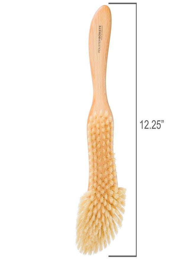 Redecker Cushion Brush with Oiled Beechwood Handle, Made in Germany - Image 3