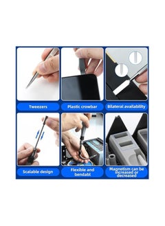 Generic Mini Magnetic Screwdriver Set – Portable Cylinder Screwdriver Kit for DIY Repairs of Glasses, Computers, Laptops, and Mobile Phones  - Image 4
