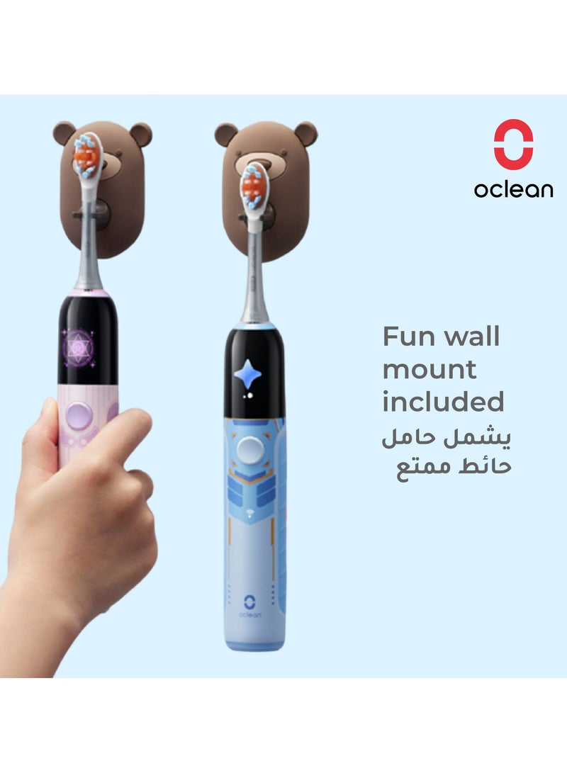 أوكلين فرشاة أوكلين X Kids Pro للأطفال – تنظيف سونيك متقدم – تدريب ذكي – أزرق - Image 5