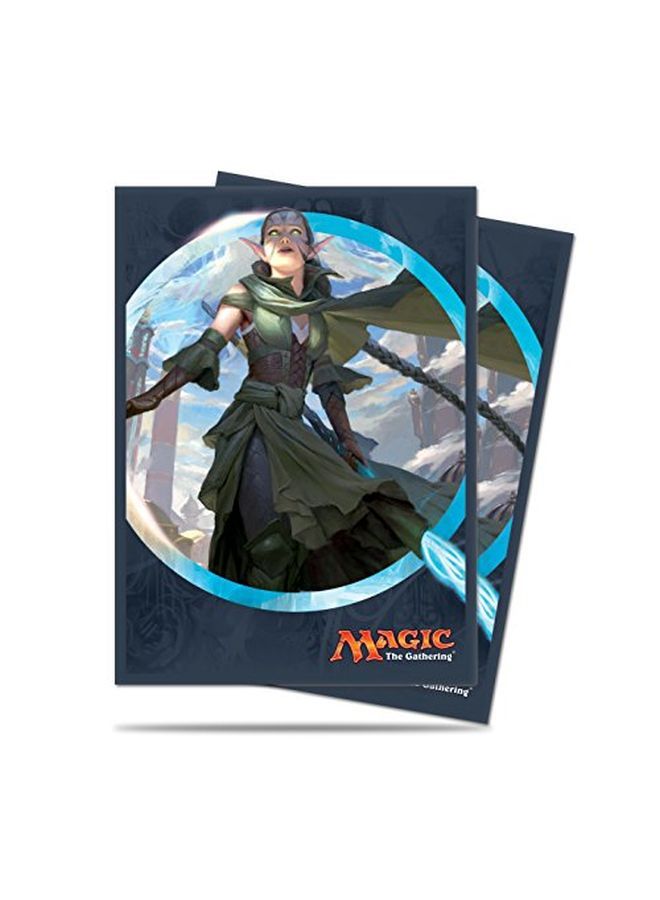 Ultra Pro Magic The Gathering Kaladesh "Nissa Vital Force" Standard Deck Protector Sleeves 80Ct - Image 1