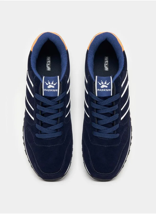 Styli Breathable Lightweight Lace Up Sneakers