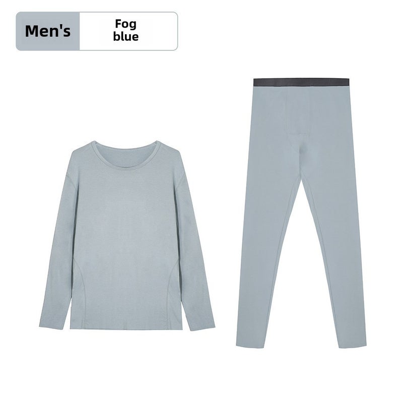 Ladies Thermal Underwear Heat Retaining Antibacterial Set Black (male)  - Image 2
