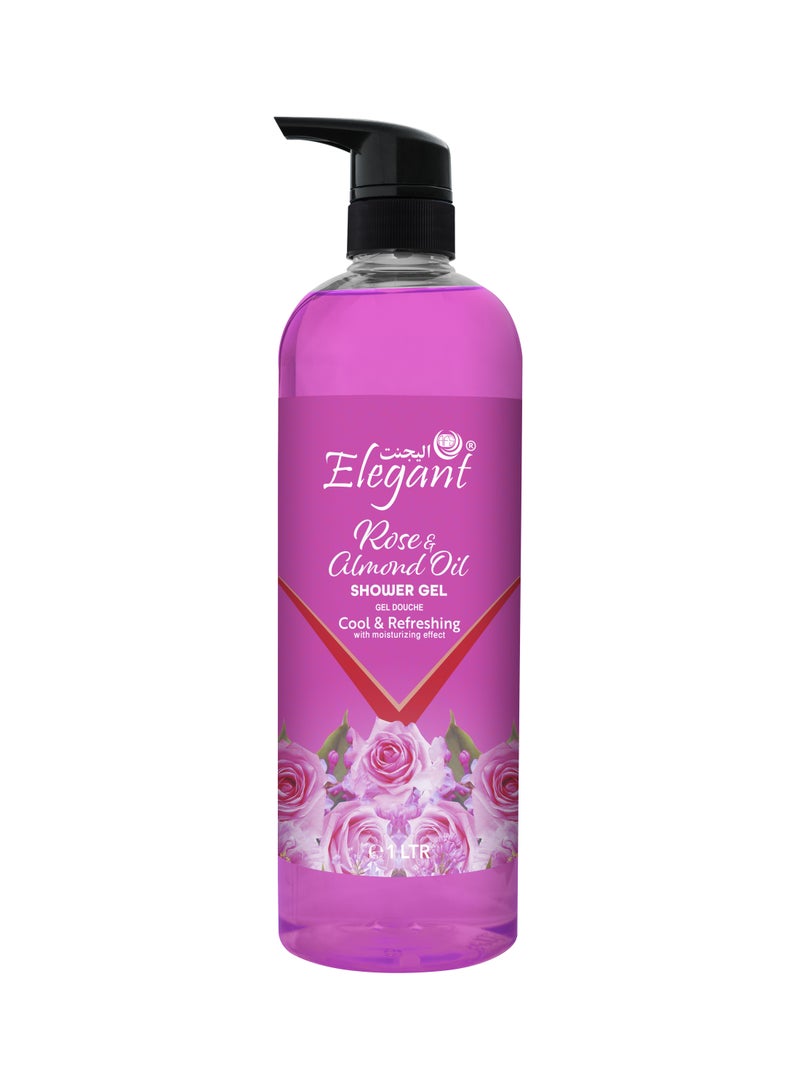 Rose & Almond Oil Rejuvenating Shower Gel 1 Liter