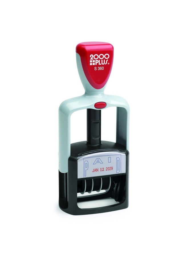 COSCO 2000 Plus 2-Color Paid Dater (Cos011033), Blue - Image 1