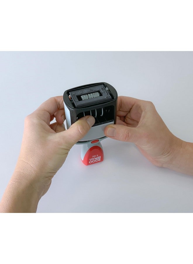 COSCO 2000 Plus 2-Color Paid Dater (Cos011033), Blue - Image 3