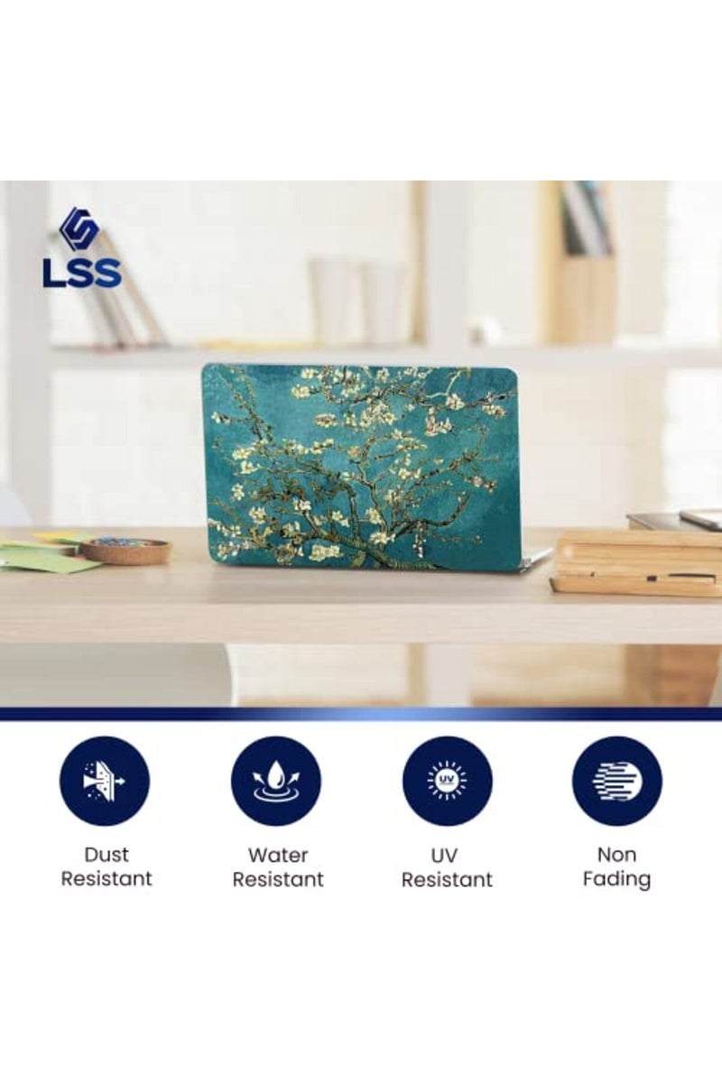 LSS Almond Trees Laptop Skin Sticker with Wrist Pads - Image 5