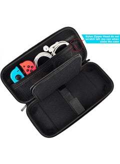 Garlo Switch Carrying Case compatible with Nintendo Switch - 20 Game Cartridges Protective Hard Shell Travel Carrying Case Pouch for Nintendo Switch Console & Accessories, Black.  - Image 4
