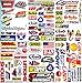 FIEIJ Dirt Bike Motorcycles Supercross Motocross ATV Lot 6 vinyl decals stickers D6015 - Image 2