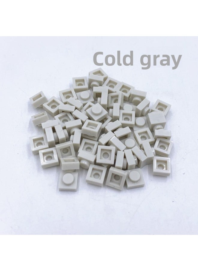 Building Block Parts Small Particles Basic Parts Short 1*1 Hole Pixel Particles Assembled Building Blocks Draw Two-dimensional Code 0.1 Kg/bag 