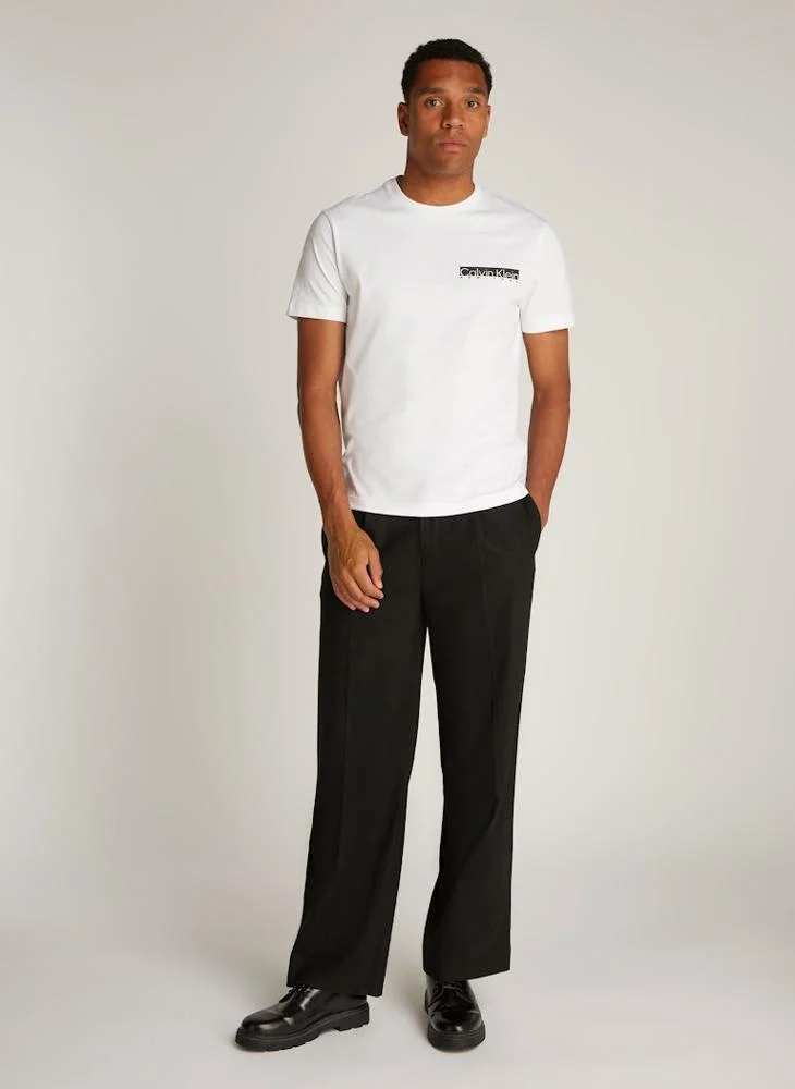 كالفن كلاين Logo Crew Neck T-Shirt