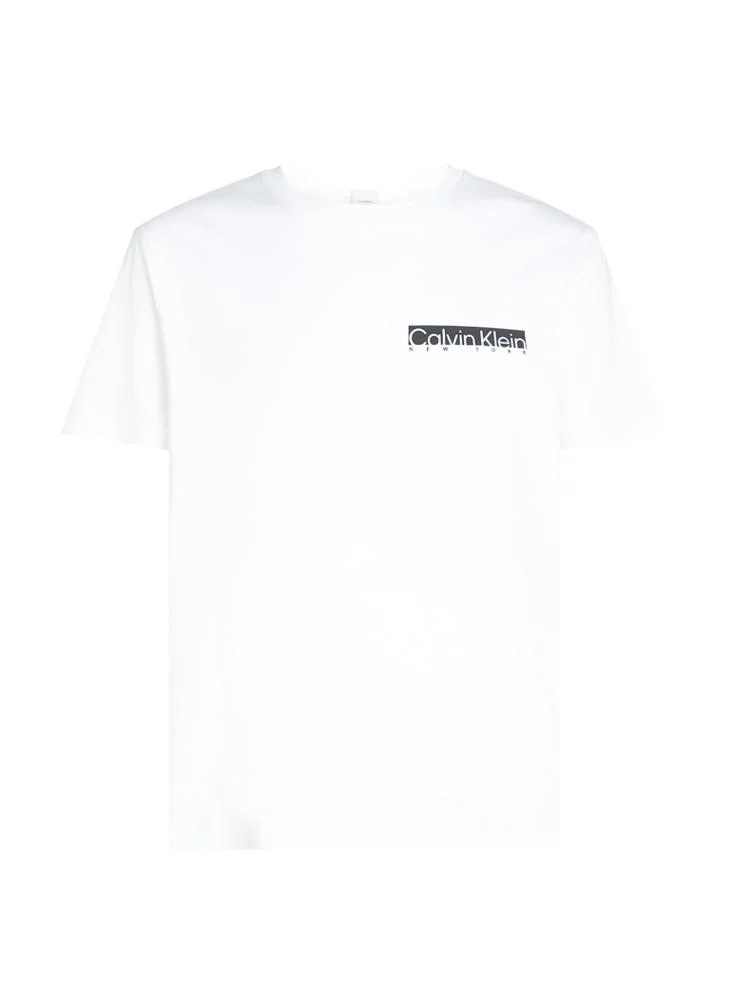 كالفن كلاين Logo Crew Neck T-Shirt